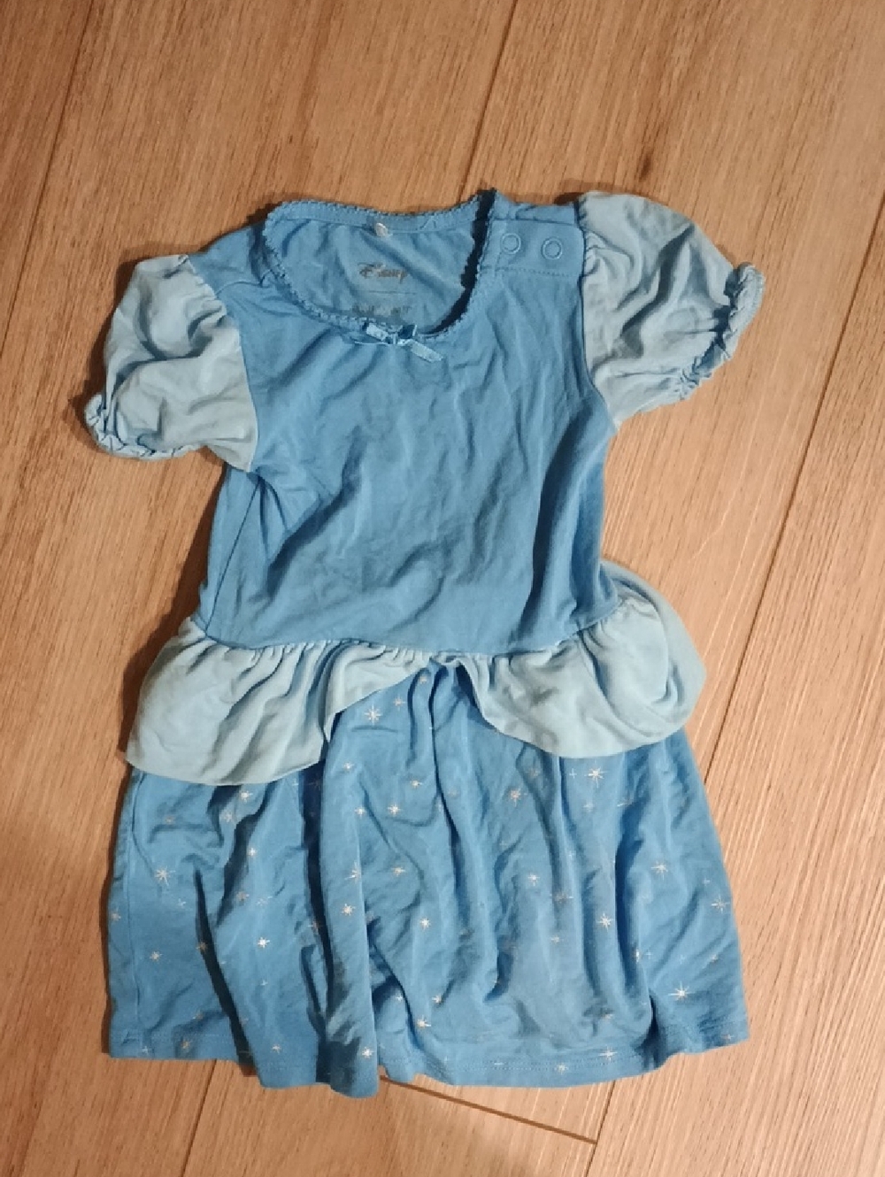 Posh Peanut Light Blue Disney Girls' Cinderella Dress